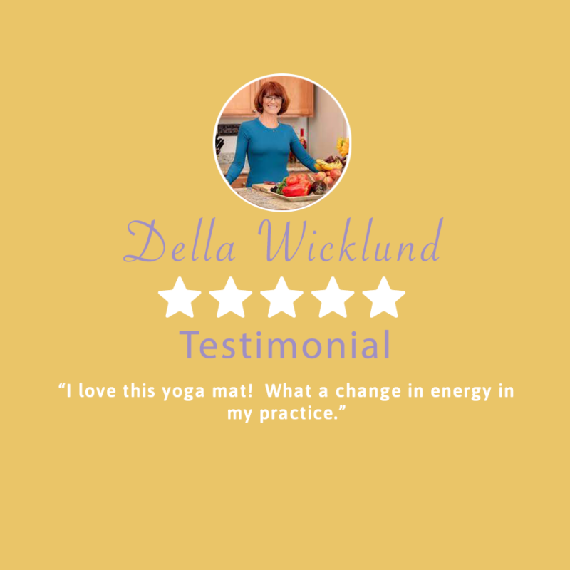 Google Review for Authentic Ayurveda Yoga Mats by aura mat™ Della Wicklund